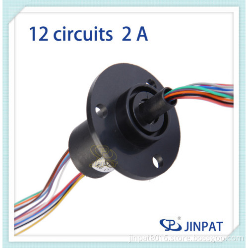 12circuits, 2 AMPS Per Circuit, CCTV Capsule Slip Ring (LPC-18G)